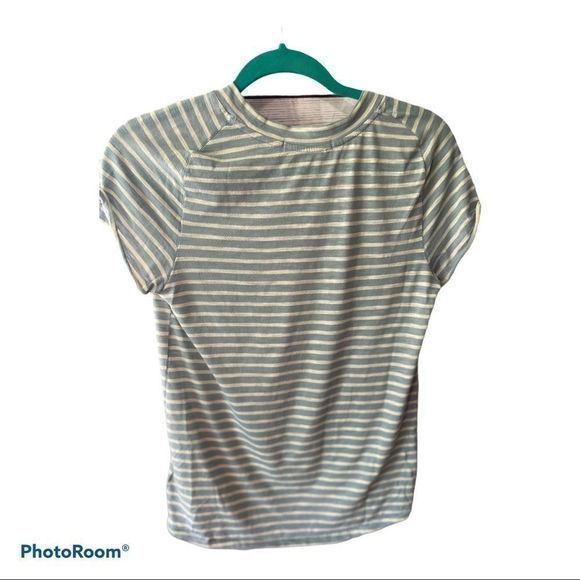 We the free Night Sky Stripe Tee In Green large - Picture 7 of 8
